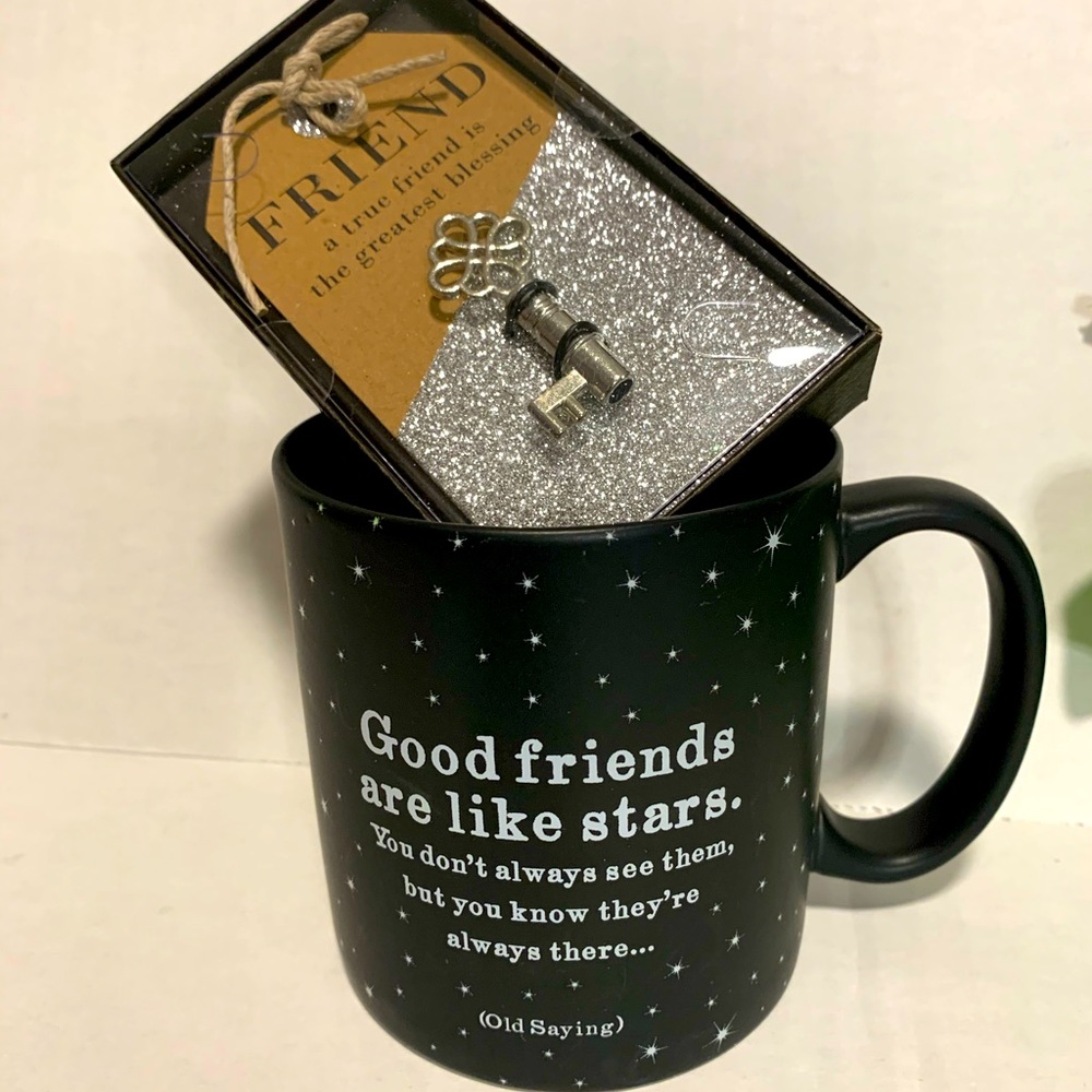 Quotable Mug & Friend Key Gift Set